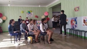 Школьная история. Сценка на День учителя 9-Б класс.