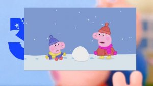 Свинка Пепа - Снег