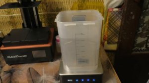 Обзор Станции промывки и засветки смолы ELEGOO MERCURY PLUS