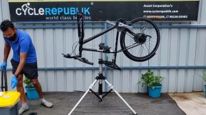 Merida crossway Urban 100 | Bicycle Assembly | Bike Assemble Timelapse