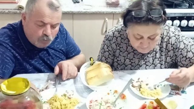 Мукбанг Готовимся к Новому Году mukbang