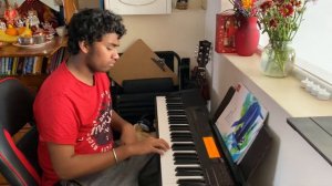 Kannada Mahabharata serial title song piano version by CPC