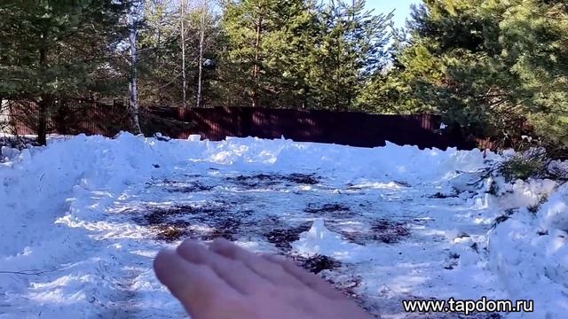ДЕНЬ 1. Начало строительства. Подготовка участка.
