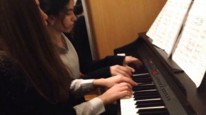 Айна и Нигар Керимовы.Вальс.