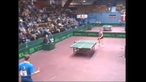 Классика тенниса Jan Ove Waldner супер очки matches super table tennis настольный теннис