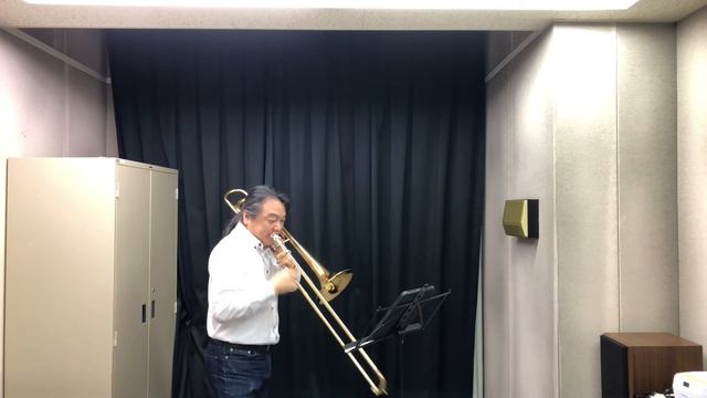 F.Vobaron - 40 Etudes from Studies for Trombone - No.11 смотреть онлайн