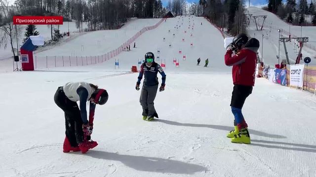 В Приозерском районе стартовал завершающий этап чемпионата России по горнолыжному спорту