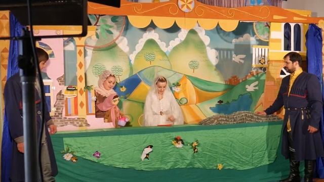 Сказка "Акъ гёгюрчюн" в садике "Солнышко" с.Нижнее Казанище. смотреть онлайн