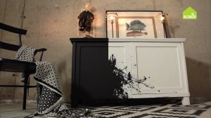 Как перекрасить старый комод / Арт-объект из старого комода / Дизайнерская мебель своими руками