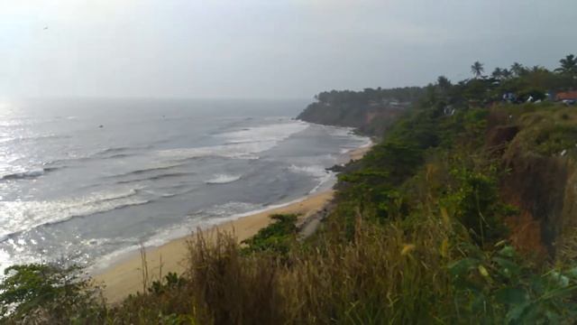 INDIA TOURIST PLACE ( BEACH OF VARKALA AMAZING VIEW ON TOP) смотреть онлайн