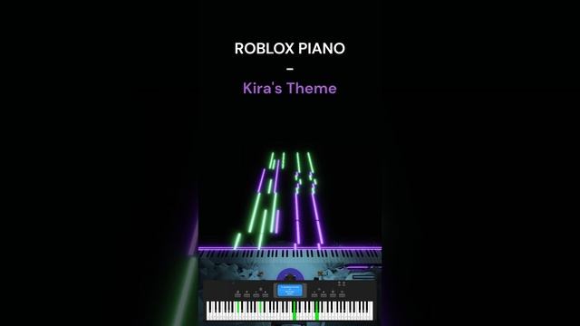 Kira's Theme | JoJo's Bizarre Adventure: Diamond Is Unbreakable OST [ROBLOX Piano] #shorts