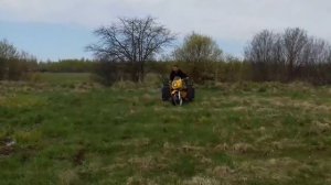 Самодельный трайк на базе иж ЖЕЛТОК