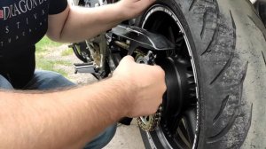 Перешел на трансмиссионное масло sae 80 w 90 , для смазки цепи Honda cbf 600