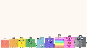 Numberblocks 11 Times Table stage 1 to 4 and generate up to 11,000,000
