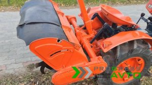 Обзор японского трактора от "PROGRESS-AVTO" Kubota B6000 с почвенной фрезой, 4WD, 12 л.с. 2 цилиндр