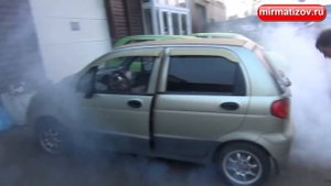 Белый дым из глушителя: частный случай.