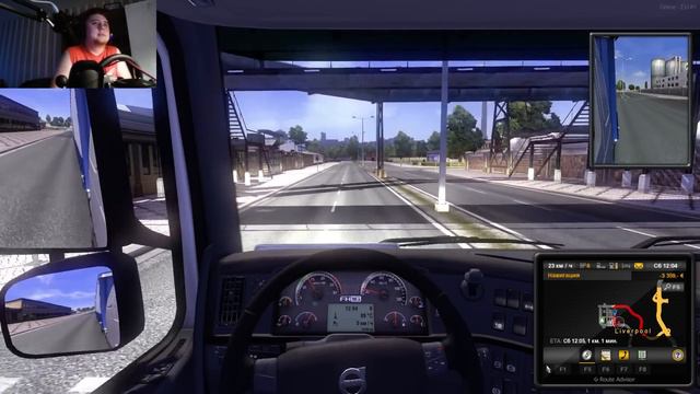 Euro Truck Simulator 2 - Большая ПРОБКА смотреть онлайн