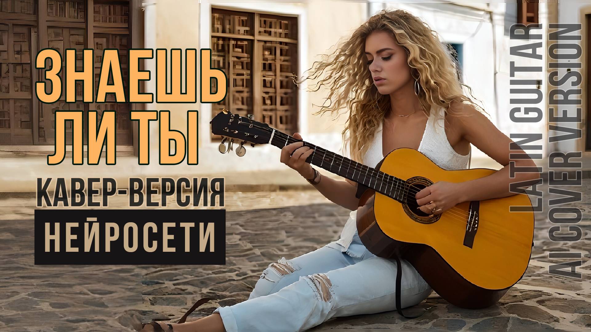 Знаешь ли ты. МакSим. Акустическая гитара. Latin Pop. ИИ кавер.