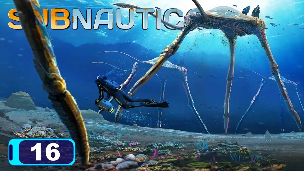 SUBNAUTICA прохождение - ПУТЕШЕСТВУЕМ ПО ВЕРХНЕМУ БИОМУ [часть 1] #16