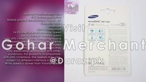 32GB Samsung MicroSD Card EVO Class 10 on Daraz.pk by Gohar Merchant