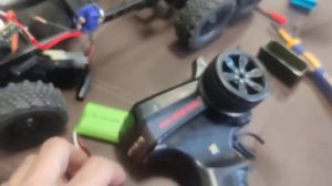 установка 370 двигателя с раздаткой на модели (машины)  WPL b36