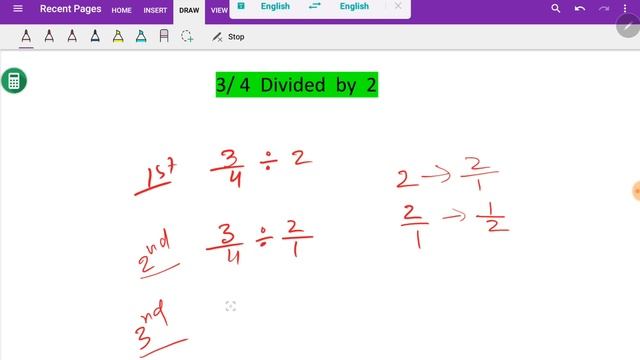Dividing Fractions: 3/4 Divided by 2 ||What Is 3/4 Divided by 2 ?||3/4 cup divided by 2 смотреть онлайн