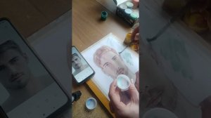 Мужской портрет. Портрет папы 3.