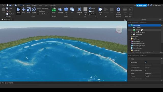 How To Change Water Color In Roblox Studio! (Tutorial) смотреть онлайн