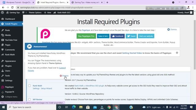 How to upload or install WordPress Free theme and Premium theme - WordPress Bangla Tutorial Part 5 смотреть онлайн