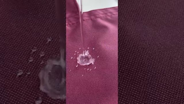 Шторы в беседку из ткани Оксфорд 600 Бордовый на петлях смотреть онлайн