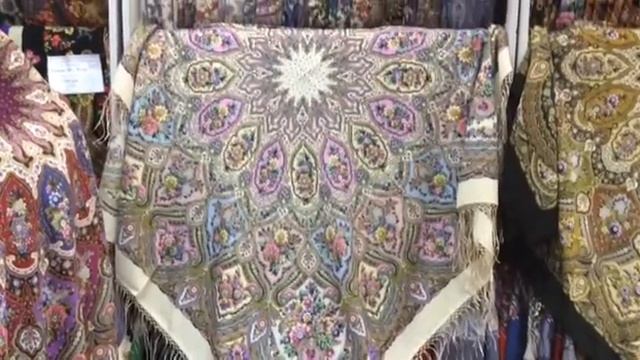 Новинки! Платок шерсть 135/135 «Переплетение судеб» Фадеева Валерия смотреть онлайн