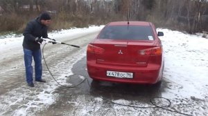 Автомойка Sterwins 145. Первая проба в день покупки.