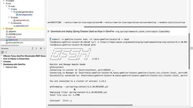 Tanzu GemFire for Kubernetes - Lets Review and Deploy an App смотреть онлайн
