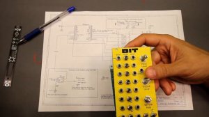 Panel and Schematics for the Bitcrusher/bitswapper/sample rate reducer