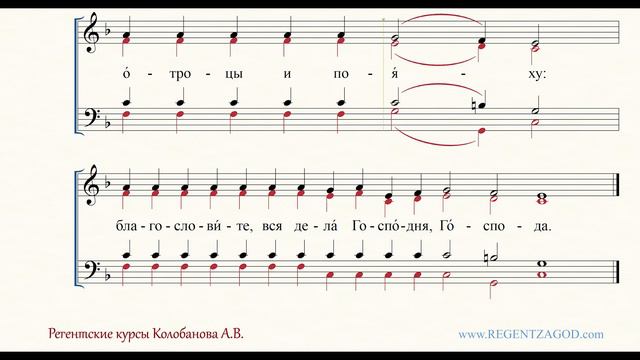 Глас 3, песнь 8, ирмос: "Вещественнаго огня" смотреть онлайн