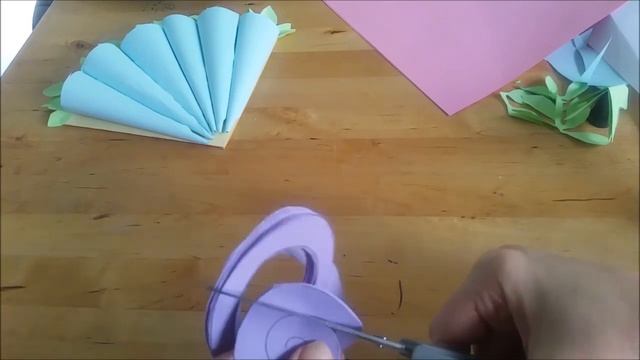 Поздравительная 3D открытка с зонтиком и цветами. Подарки своими руками смотреть онлайн