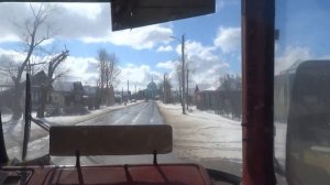 ЛиАЗ 677М АК 981 52 Арзамас Маршрут  Арзамас - Сельхозтехника