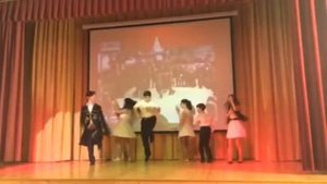 Танец Кочари. Школа 2053