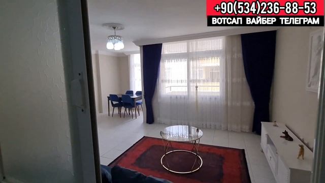 НЕДОРОГО БОЛЬШАЯ квартира в Алании в центре 2+1 (120м.кв.) недвижимость в Турции в турецких домах