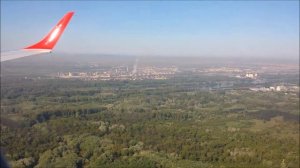 Austrian Airlines Embraer-Jet E195 approach  & landing Vienna int Airport (Schwechat) HD