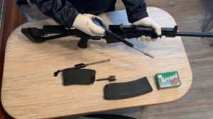 Не полная разборка карабина САЙГА 12 К 030