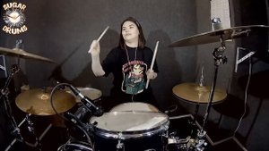 Лилия Сабирова | Volbeat - For Evigt | Кавер ученицы школы SUGAR DRUMS