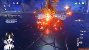 Дно Бездны с Ange | Кли с2 Соло | Геншин Импакт Новая Бездна 4.1