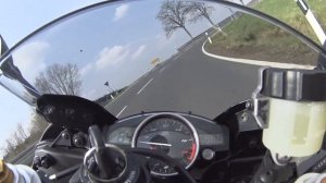 Yamaha YZF-R6 . Прохождение поворотов на Ямаха р6.