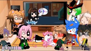 //Piggy ship children reacts To PIGGY MEMES // Part 2,by BlackRibbon (Short&lazy) //