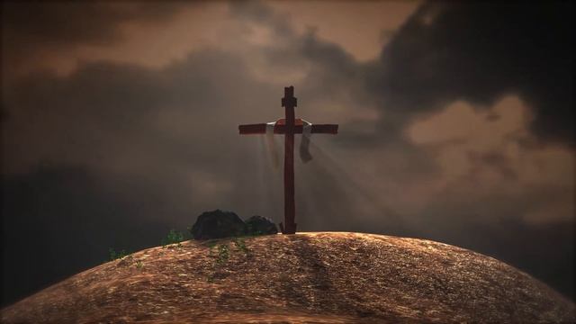 Jesus Cross 3D Animation footage Free to use смотреть онлайн