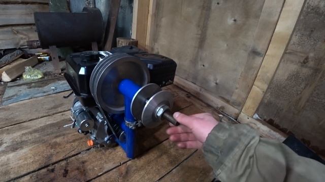 НА ЭТОМ САМОДЕЛЬНОМ ВЕРТОЛЁТЕ Я БУДУ ЕЗДИТЬ НА ОХОТУ И РЫБАЛКУ / ПОДГОТОВКА АЭРОСАНЕЙ К СЕЗОНУ. смотреть онлайн