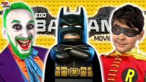 ПАПА РОБ И ЯРИК ИГРАЮТ В BATMAN: LEGO MOVIE! ИГРА БЭТМЕН НА КАНАЛЕ ПАПА ДОМА!