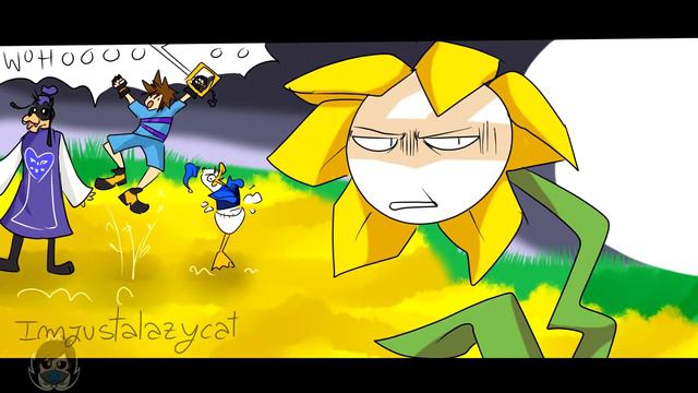 The Crossover [Undertale x Kingdom Hearts Comic Dub] смотреть онлайн