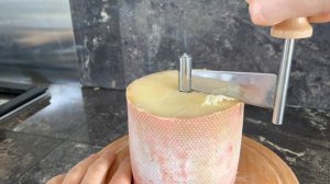 Сыр Тет де Муан Tête de moine как нарезать сыр цветком #тетдемуан